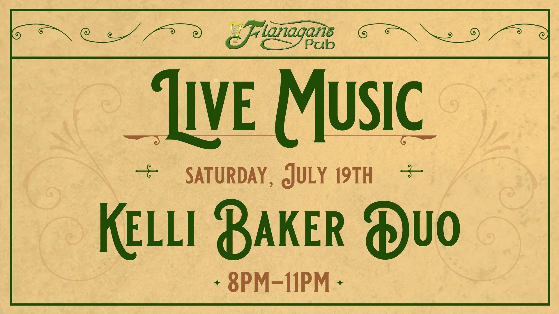 Live Music Kelli Baker Duo