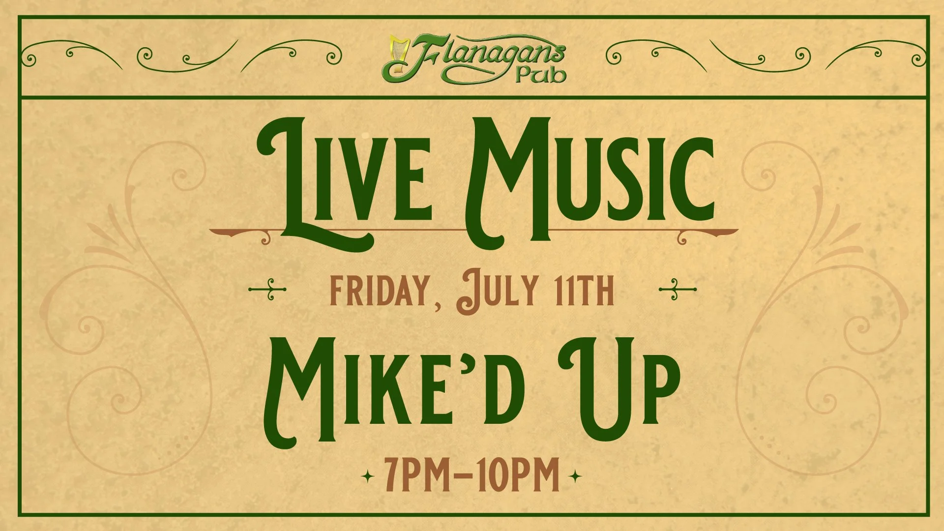 Live Music by Mike'D Up