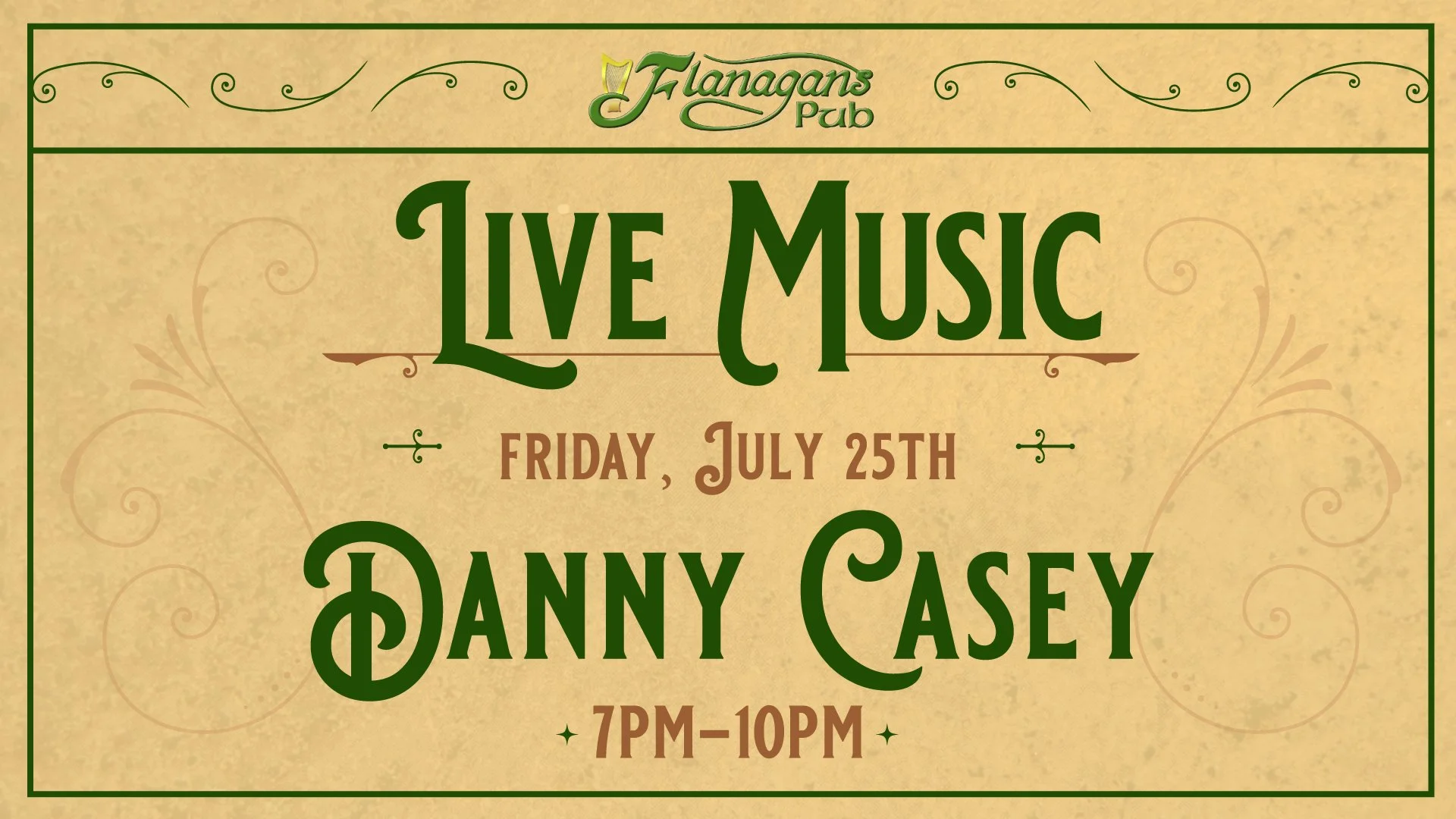 Live Music by Danny Casey