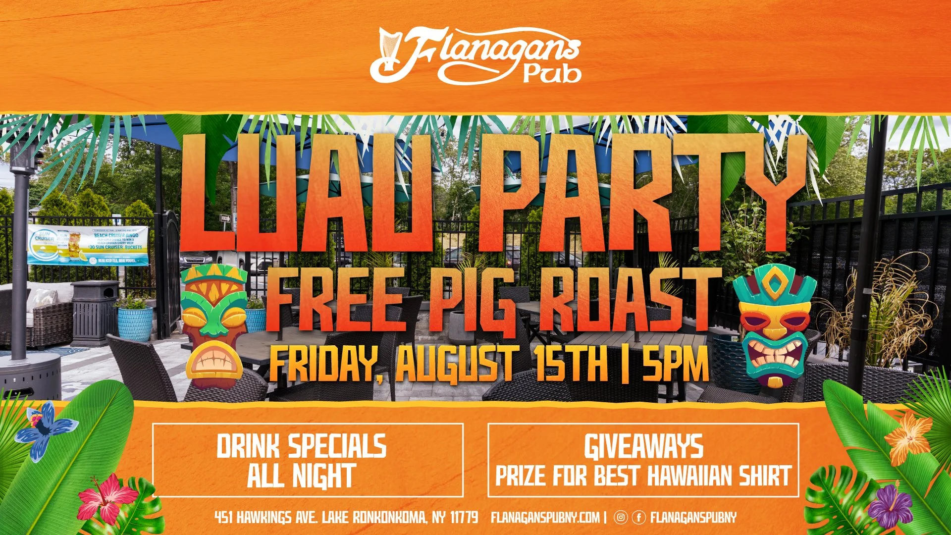 Luau Party - Free Pig Roast