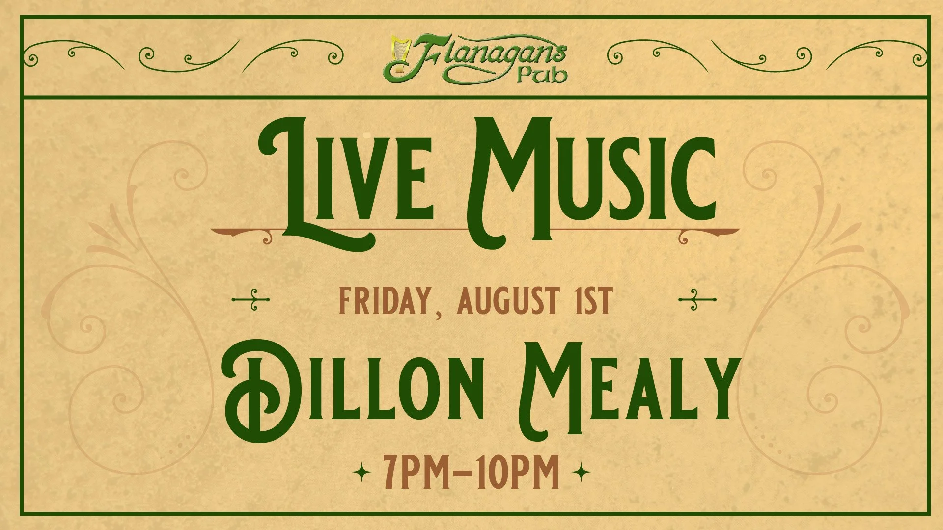 Live Music by Dillon Mealy