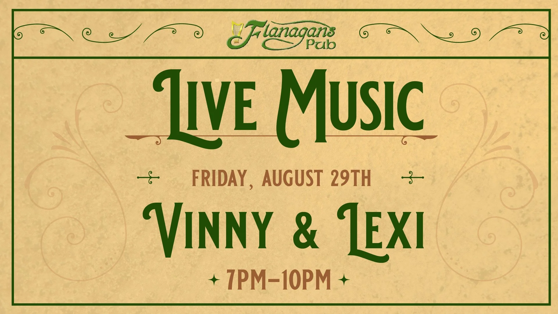 Live Music by Vinny & Lexi