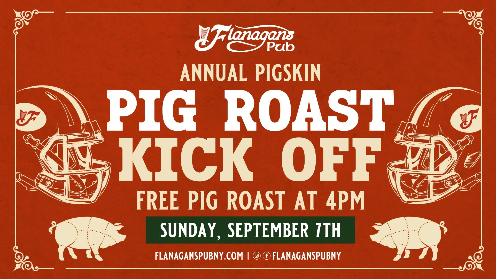 Annual Pigskin Pig Roast Kick Off
