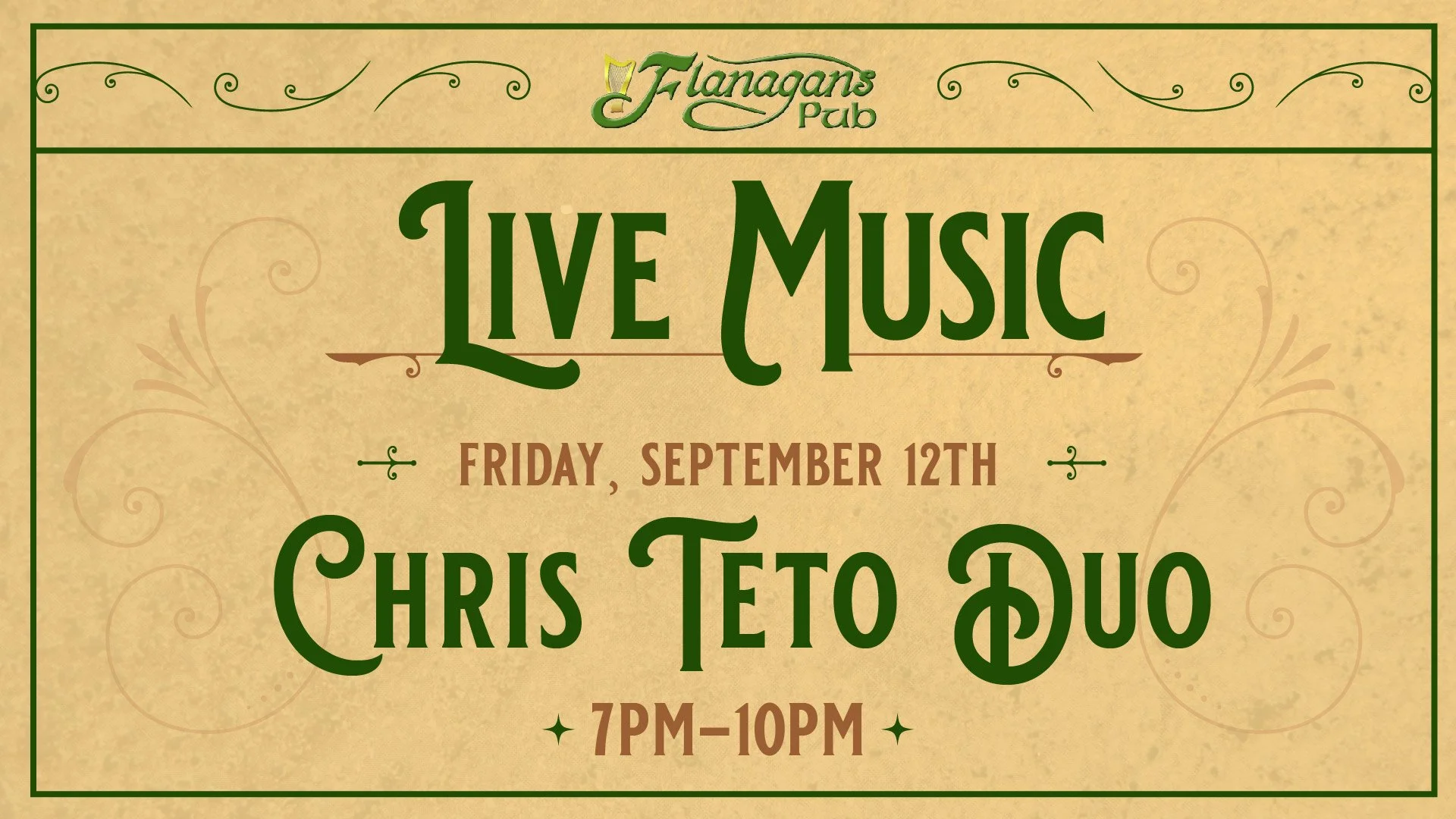Live Music by Chris Teto Duo