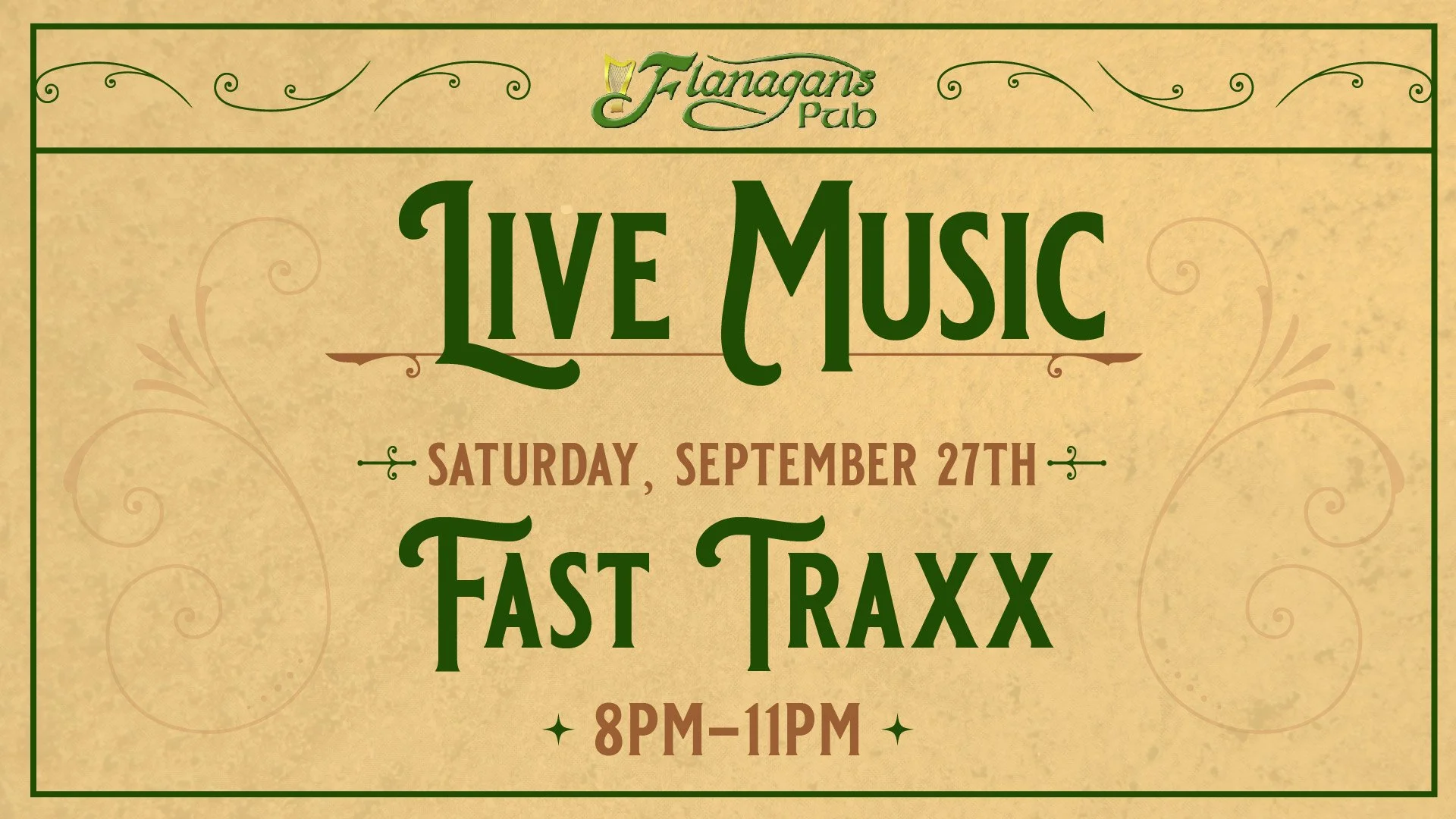 Live Music by Fast Traxx