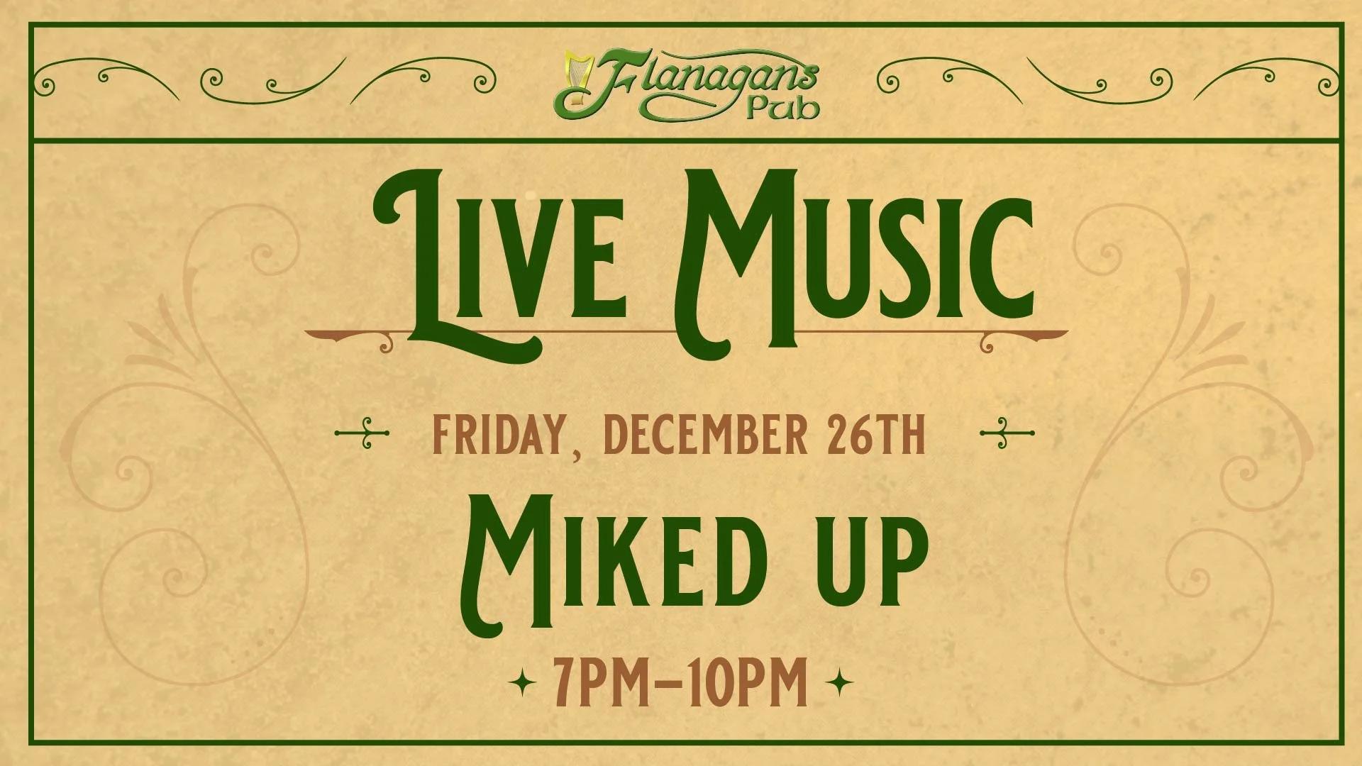 Live Music by Mike'D Up