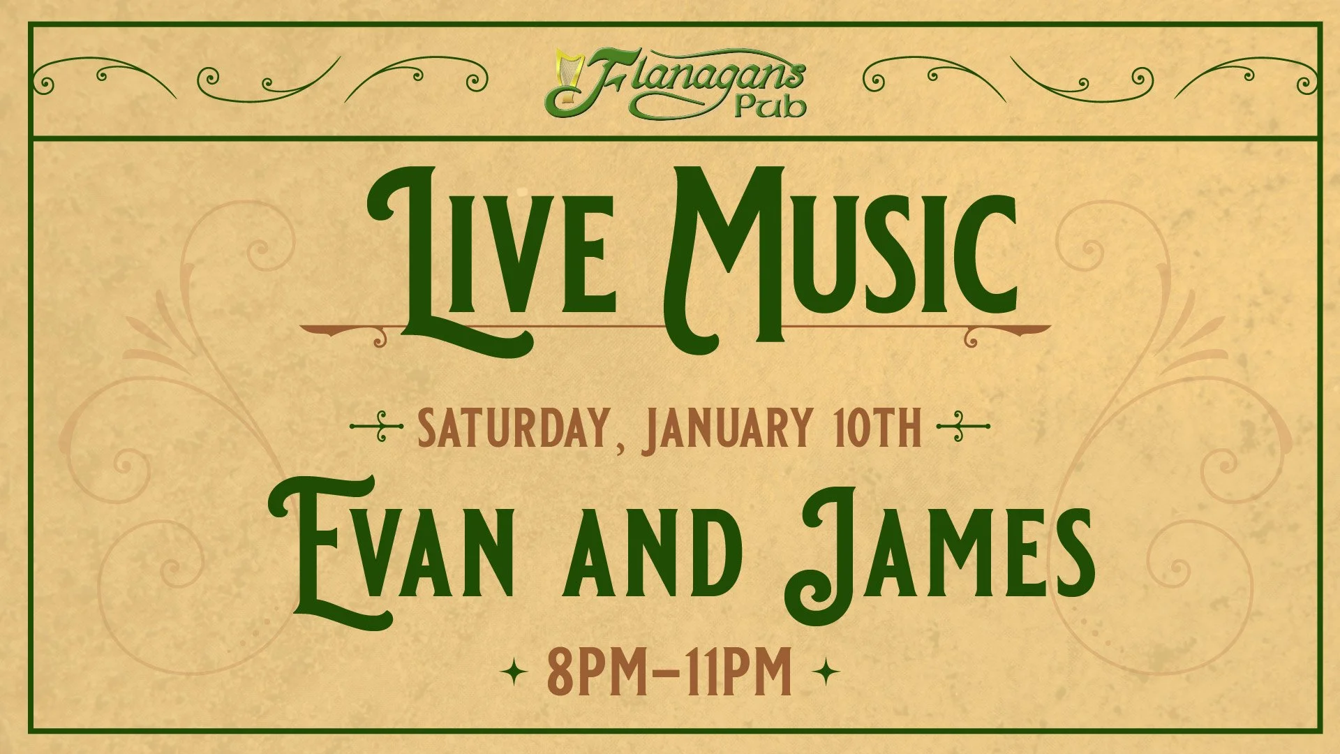 Live Music by Evan and James