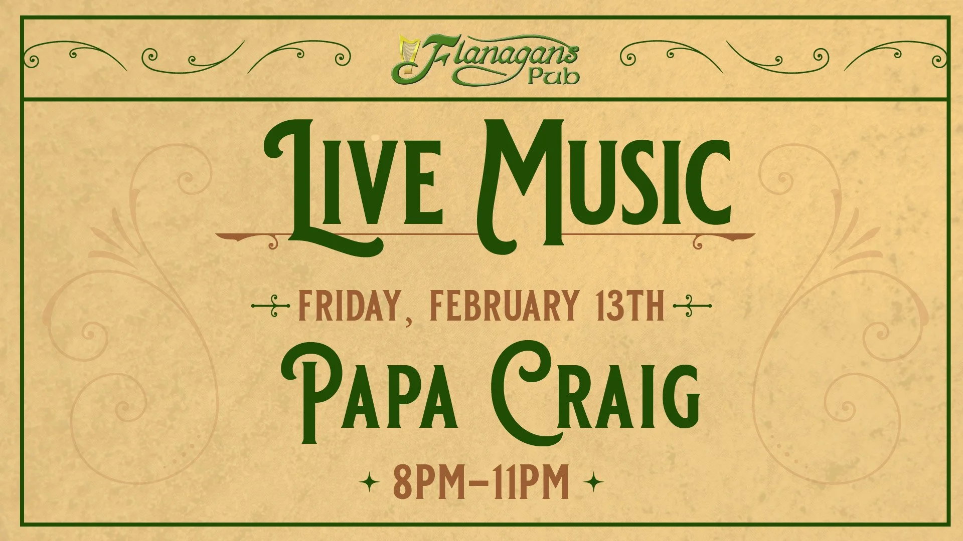 Live Music by Papa Craig