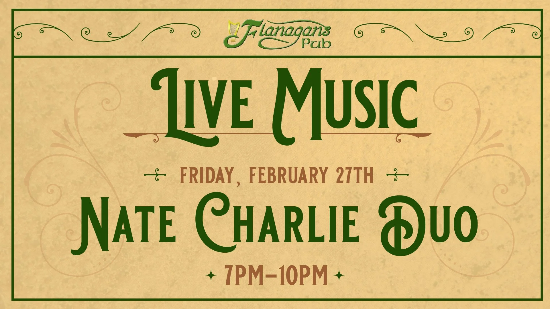 Live Music by Nate Charlie Duo