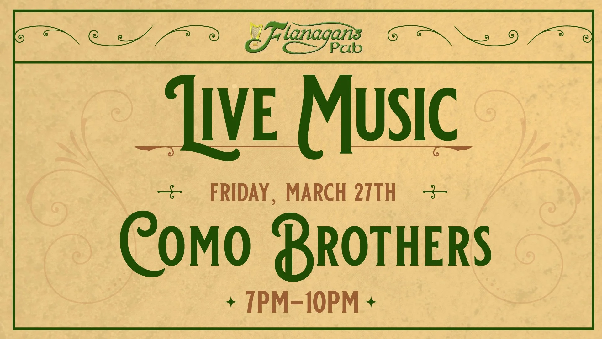 Live Music by Como Brothers