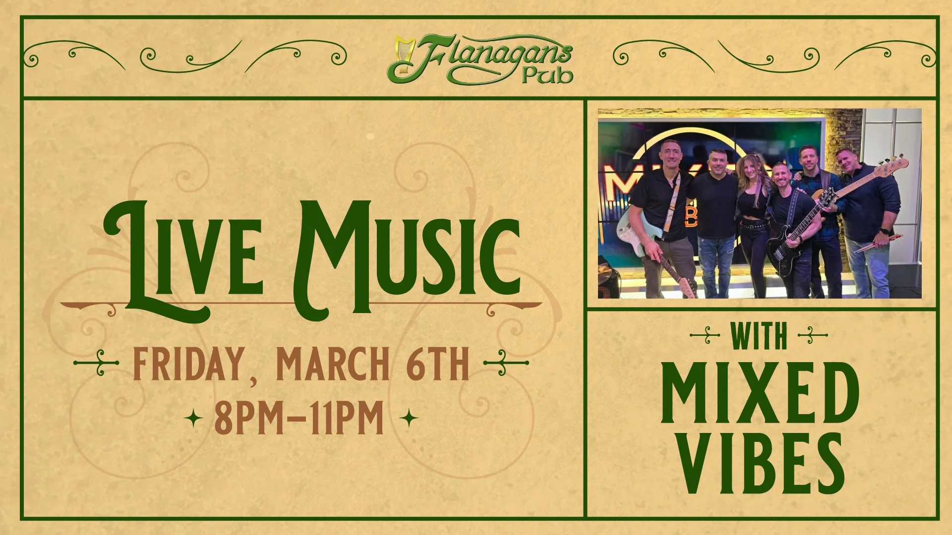 Live Music by Mixed Vibes