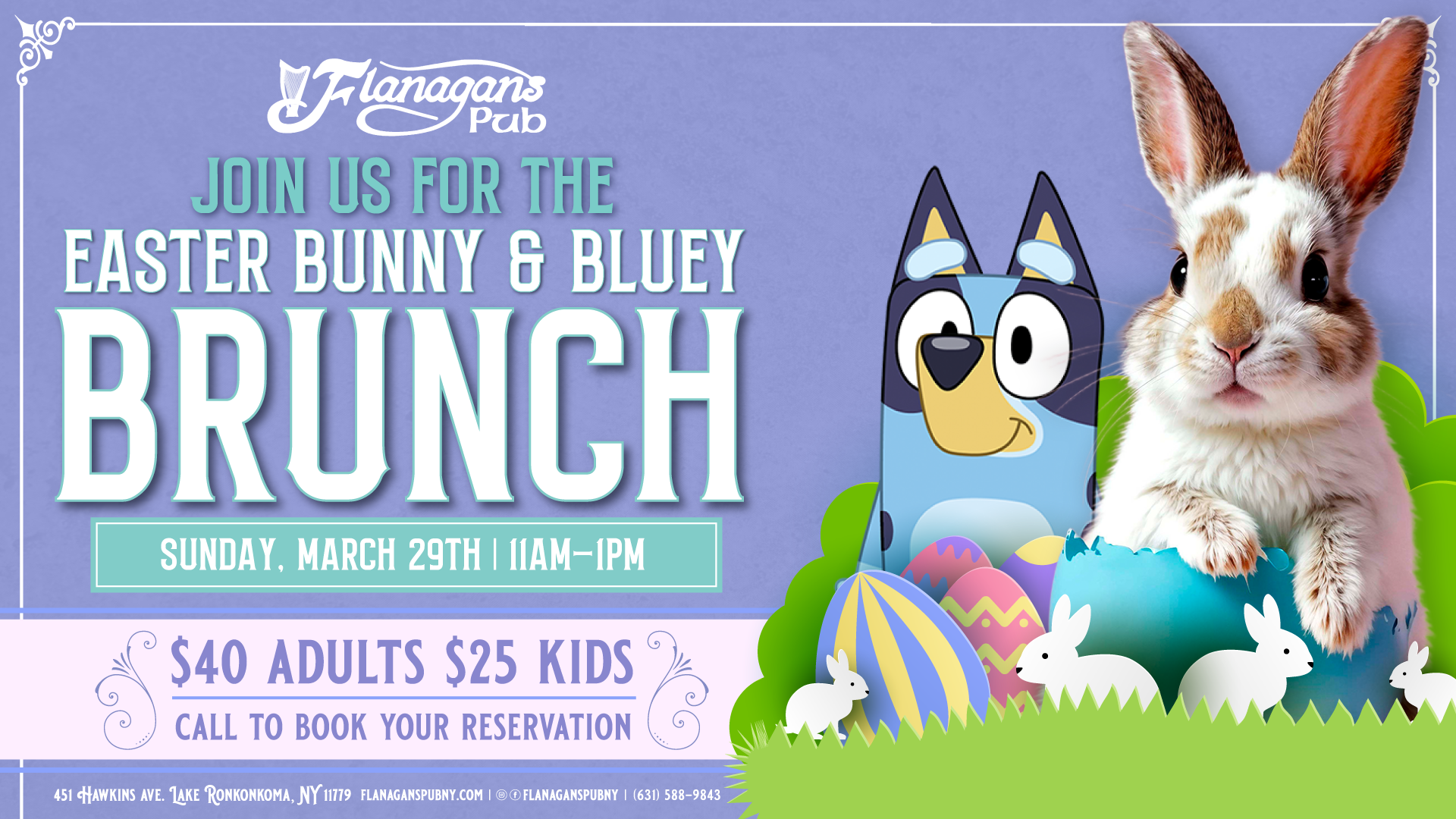Easter Bunny & Bluey Brunch