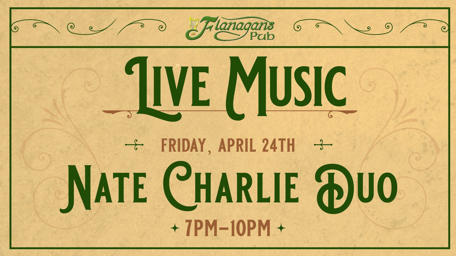 Live Music by Nate Charlie Duo