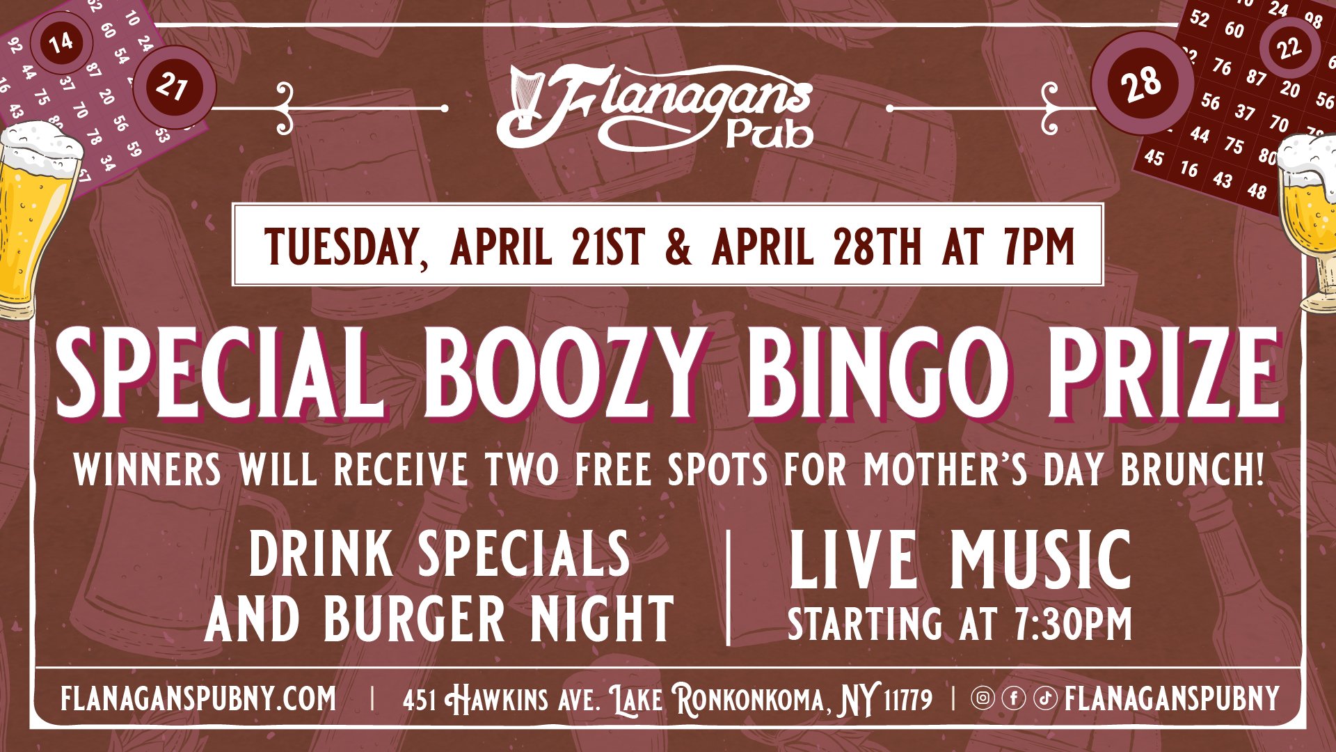 Special Boozy Bingo Prize