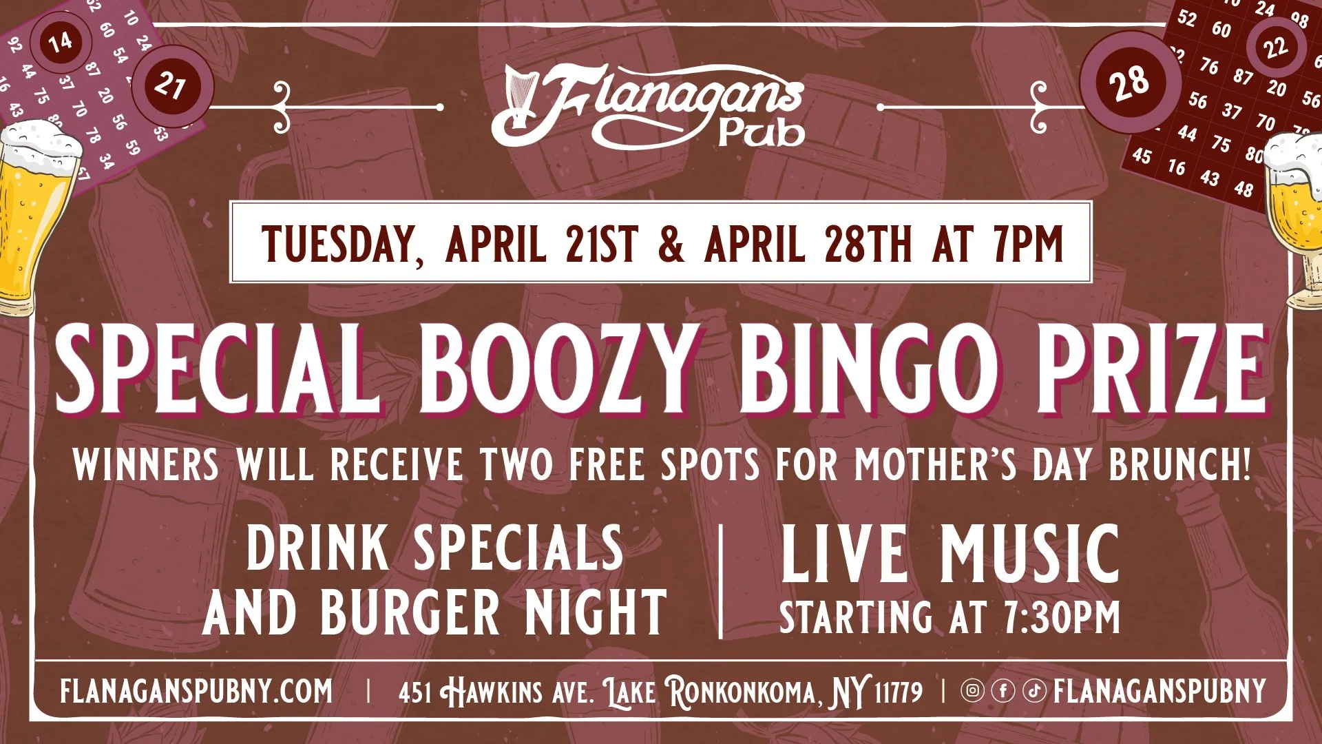 Special Boozy Bingo Prize