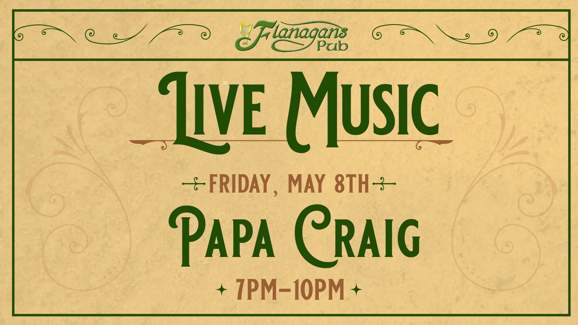 Live Music by Papa Craig