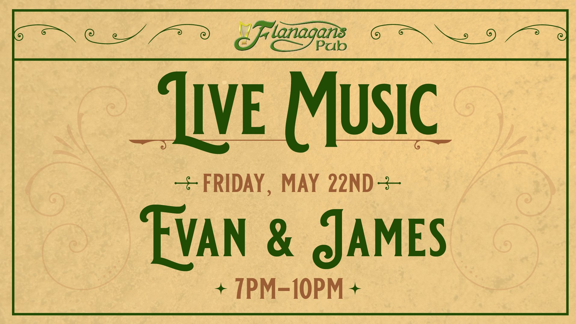 Live Music by Evan &amp; James