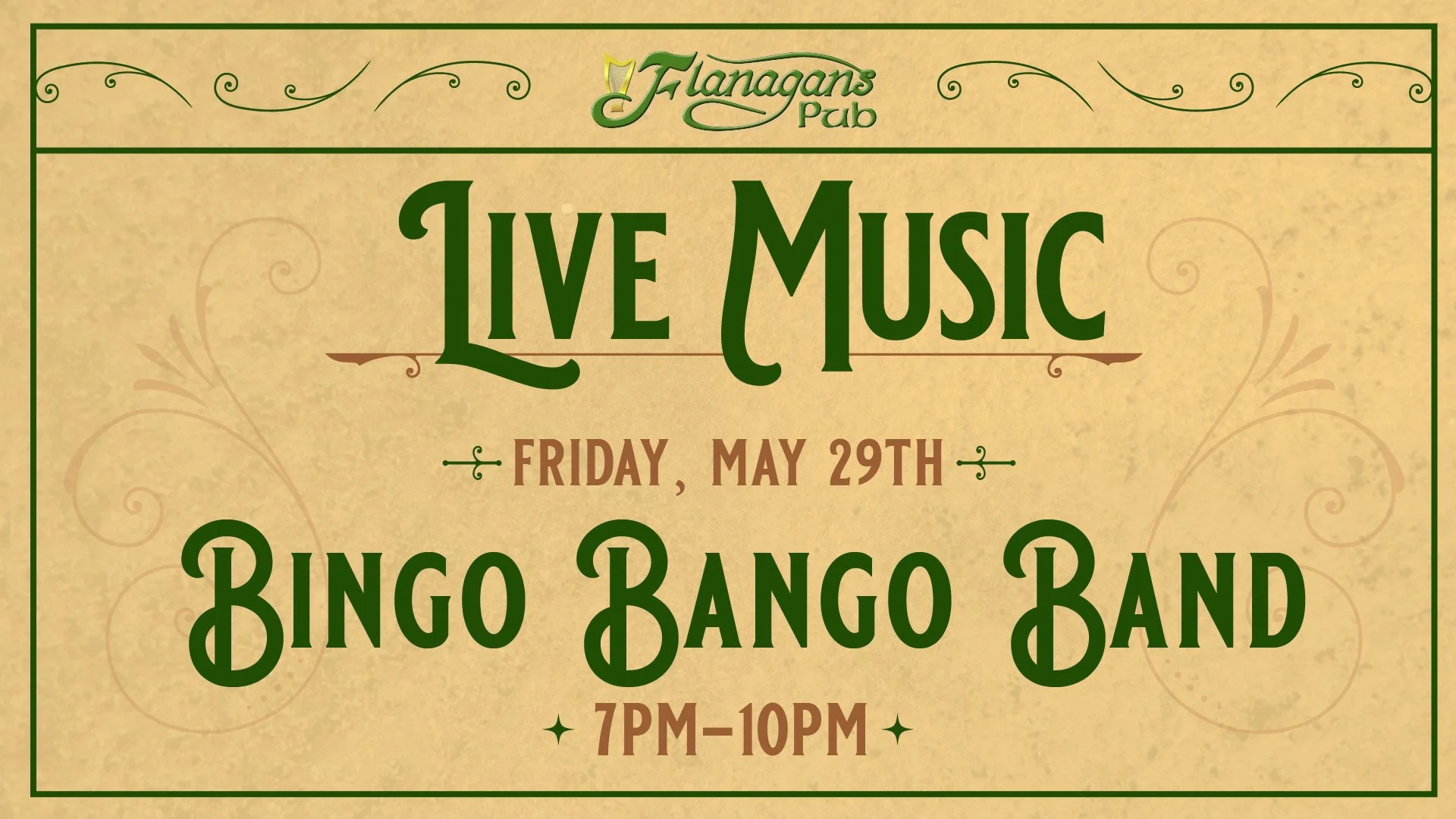 Live Music by Bingo Bango Band