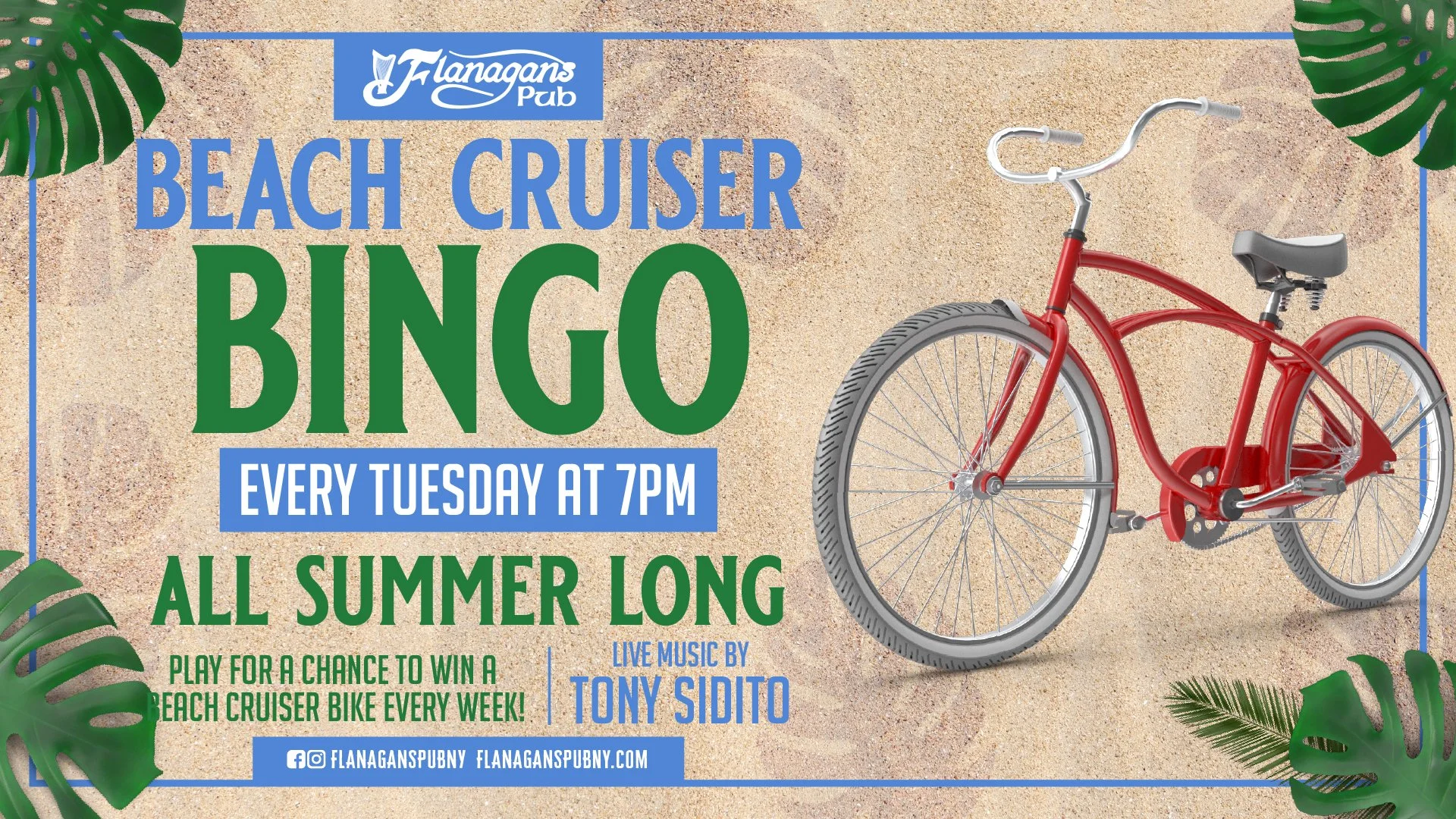 Beach Cruiser Bingo