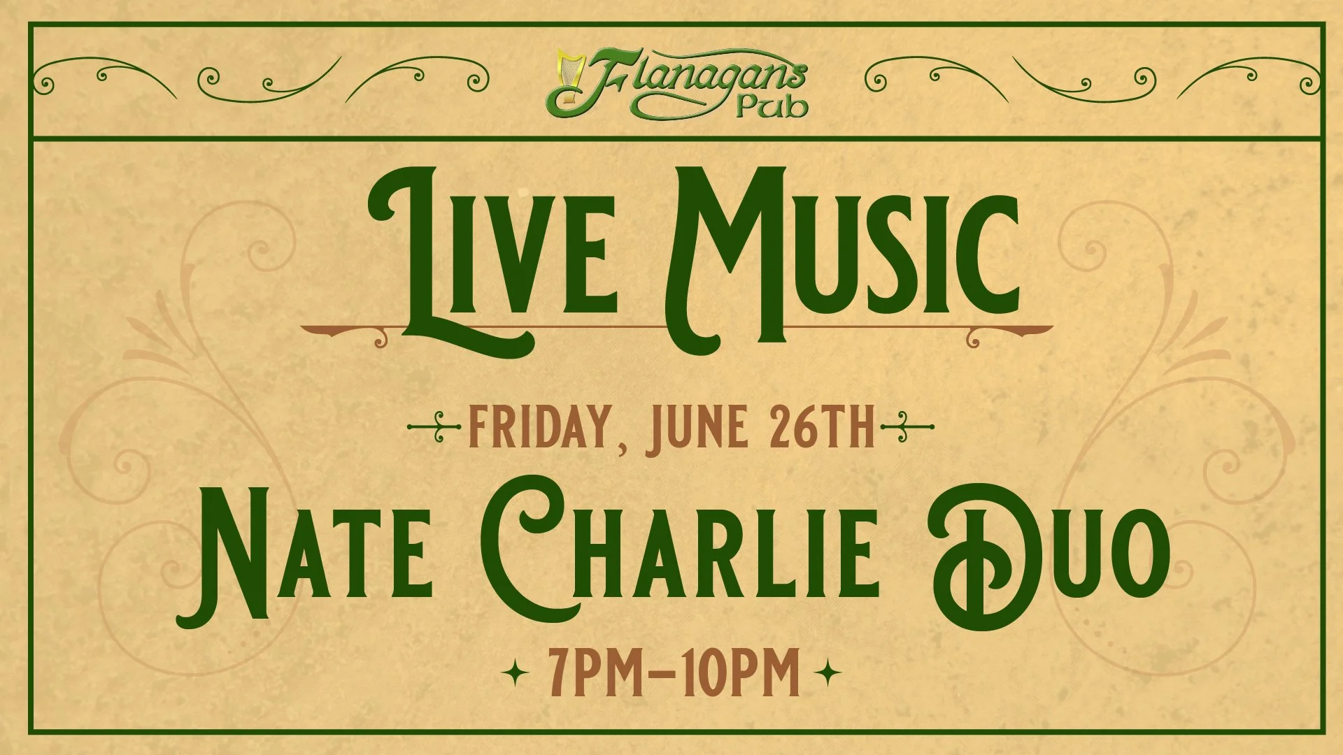 Live Music by Nate Charlie Duo