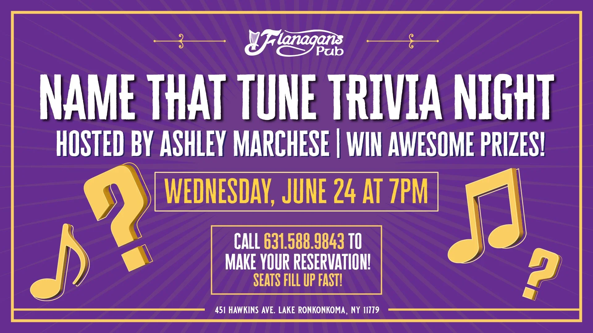 Name That Tune Trivia Night