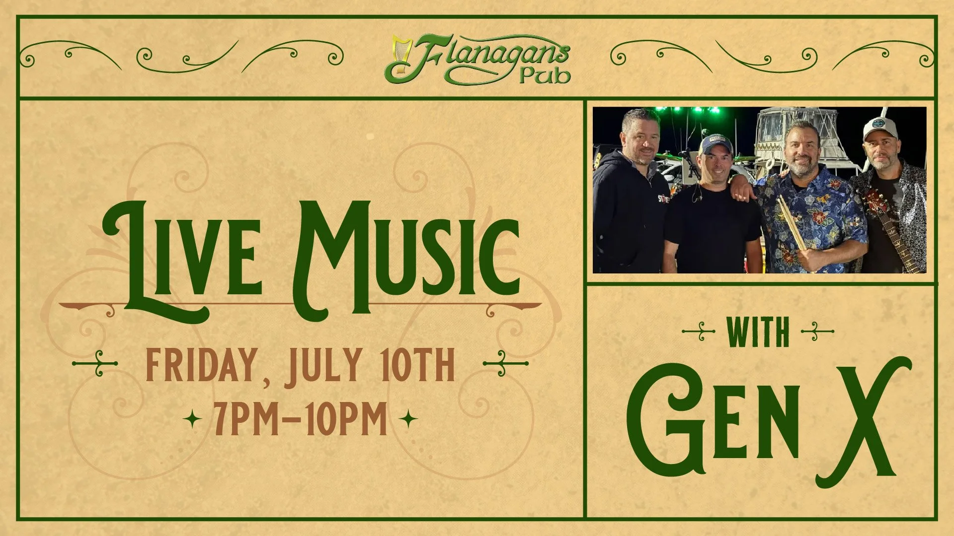 Live Music by Gen X
