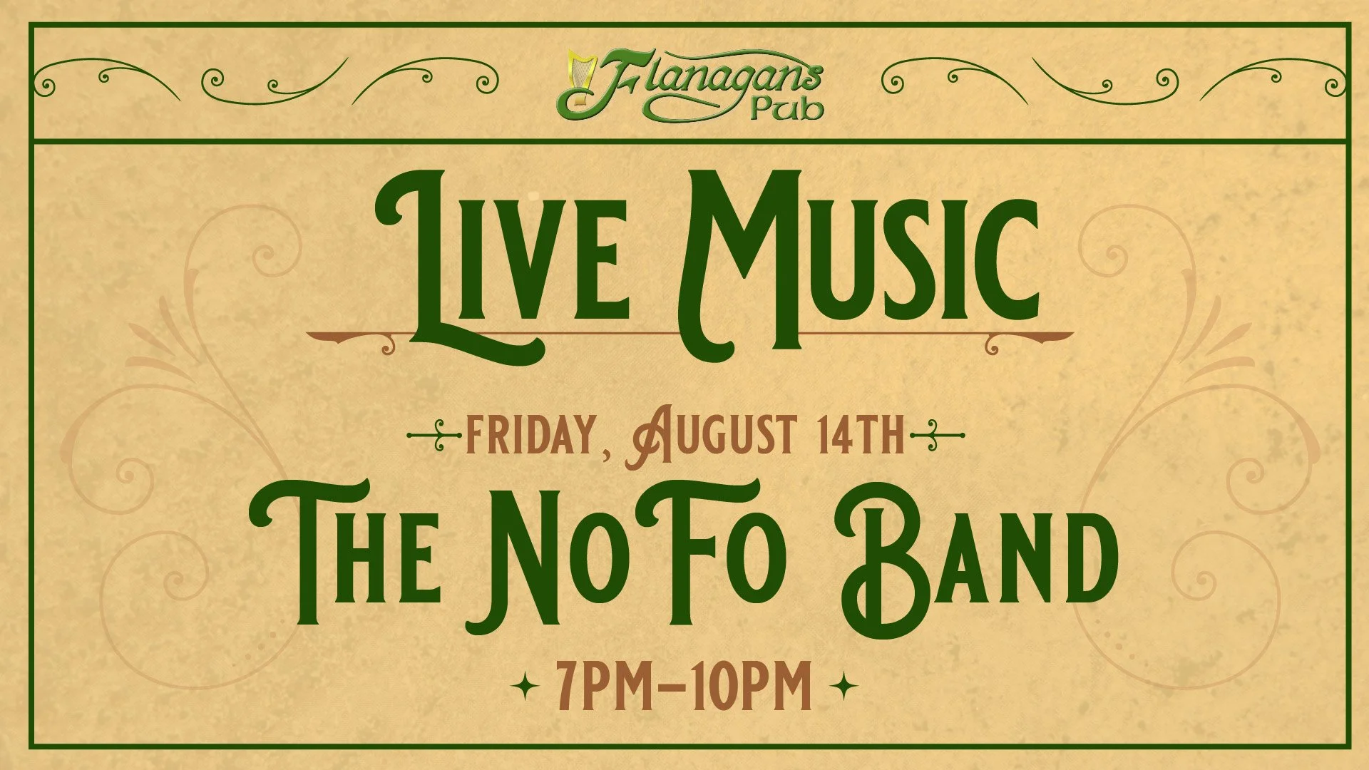 Live Music by The NoFo Band