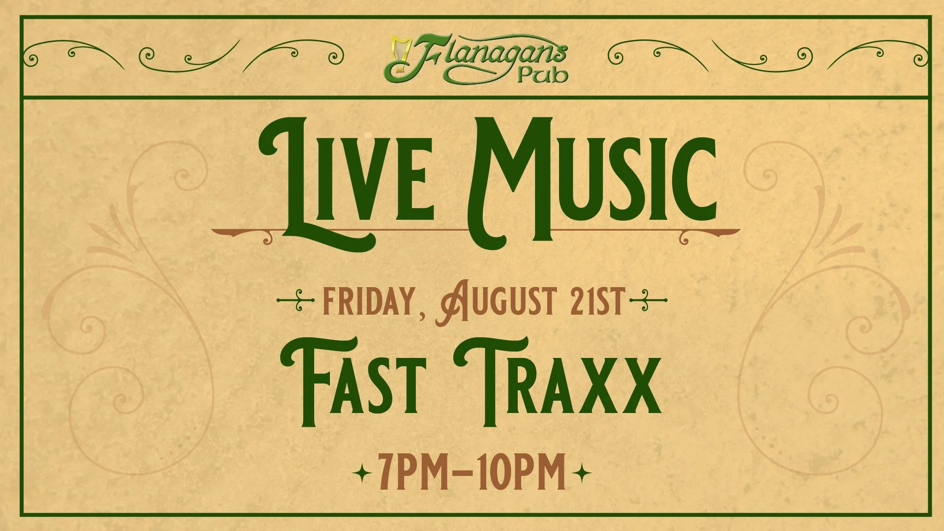 Live Music by Fast Traxx
