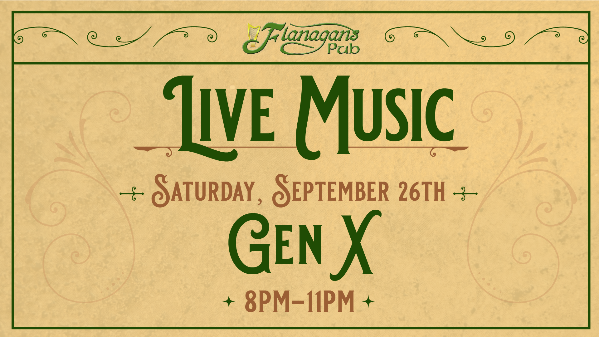 Live Music by Gen X