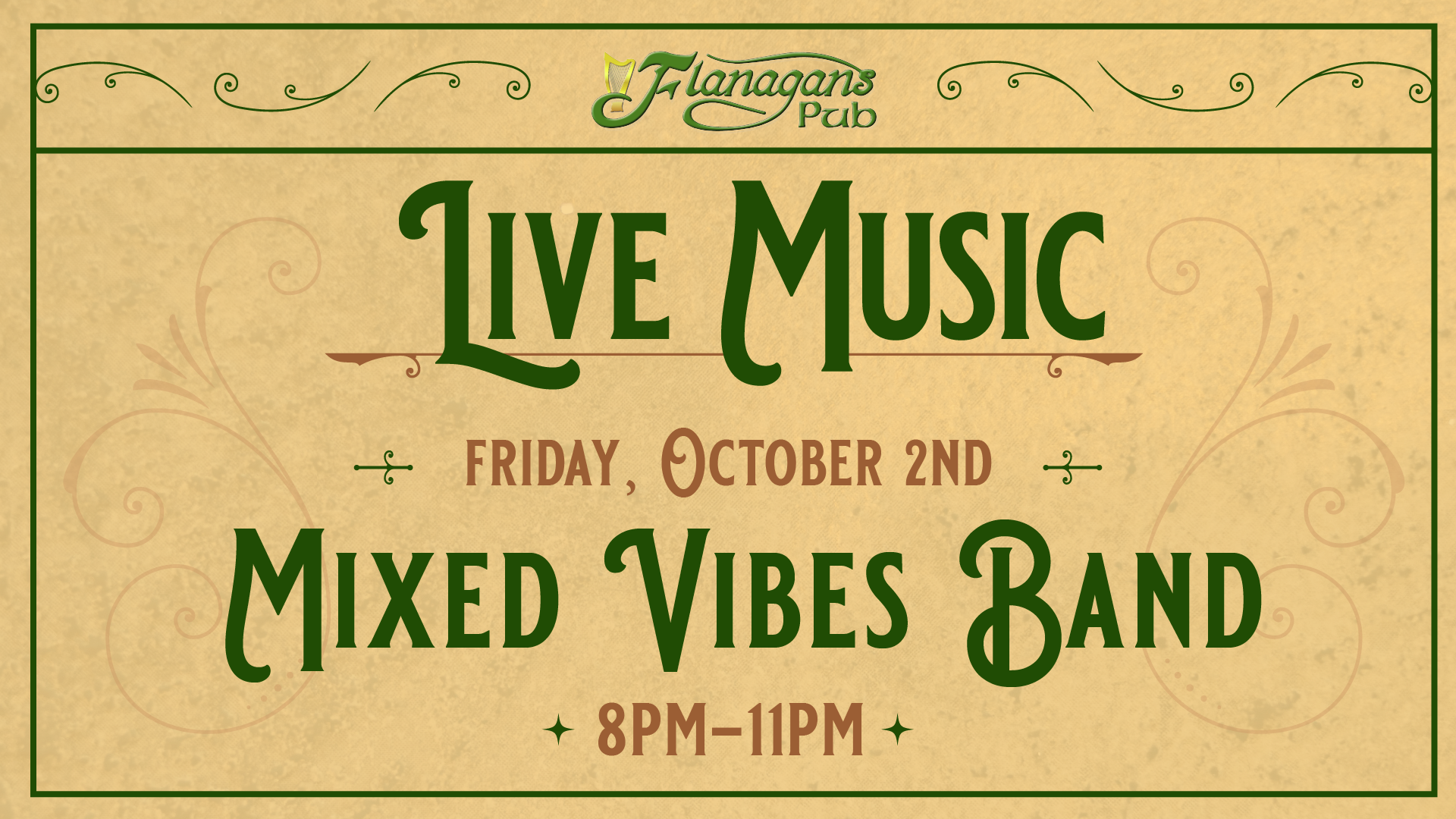 Live Music by Mixed Vibes Band