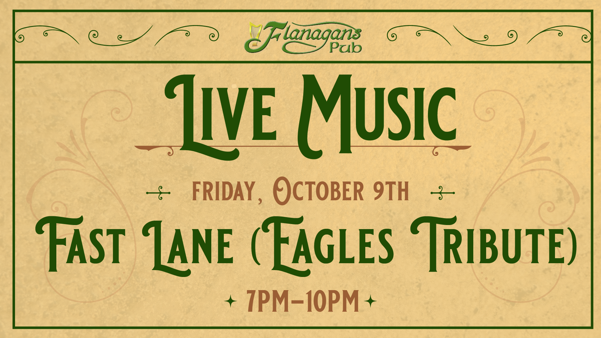 Live Music by Fast Lane (Eagles Tribute)