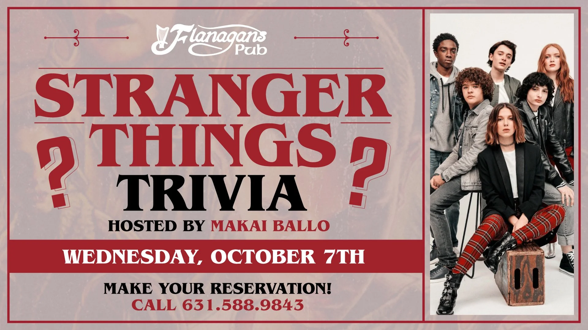 Stranger Things Trivia Night