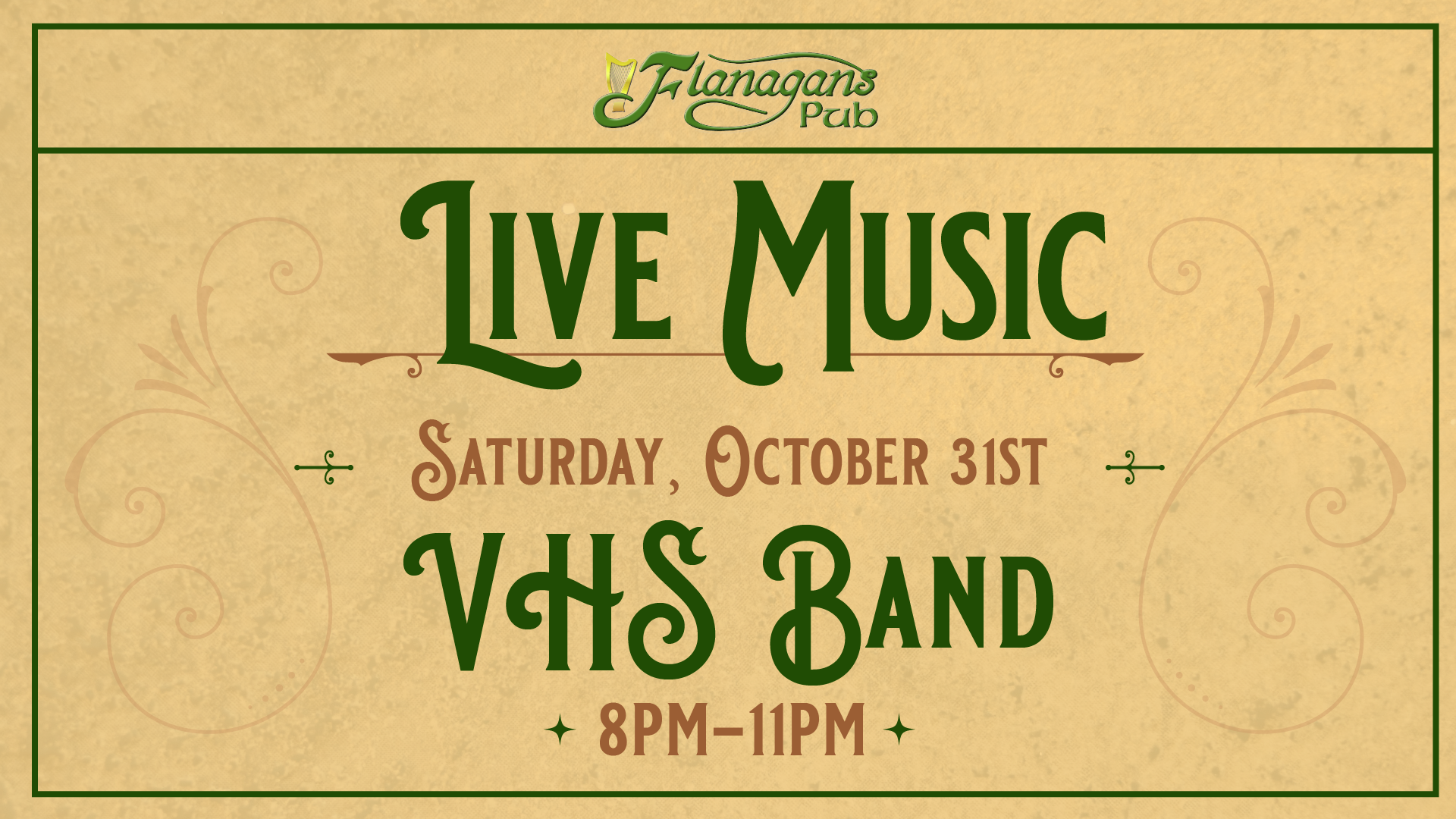 Live Music by VHS Band