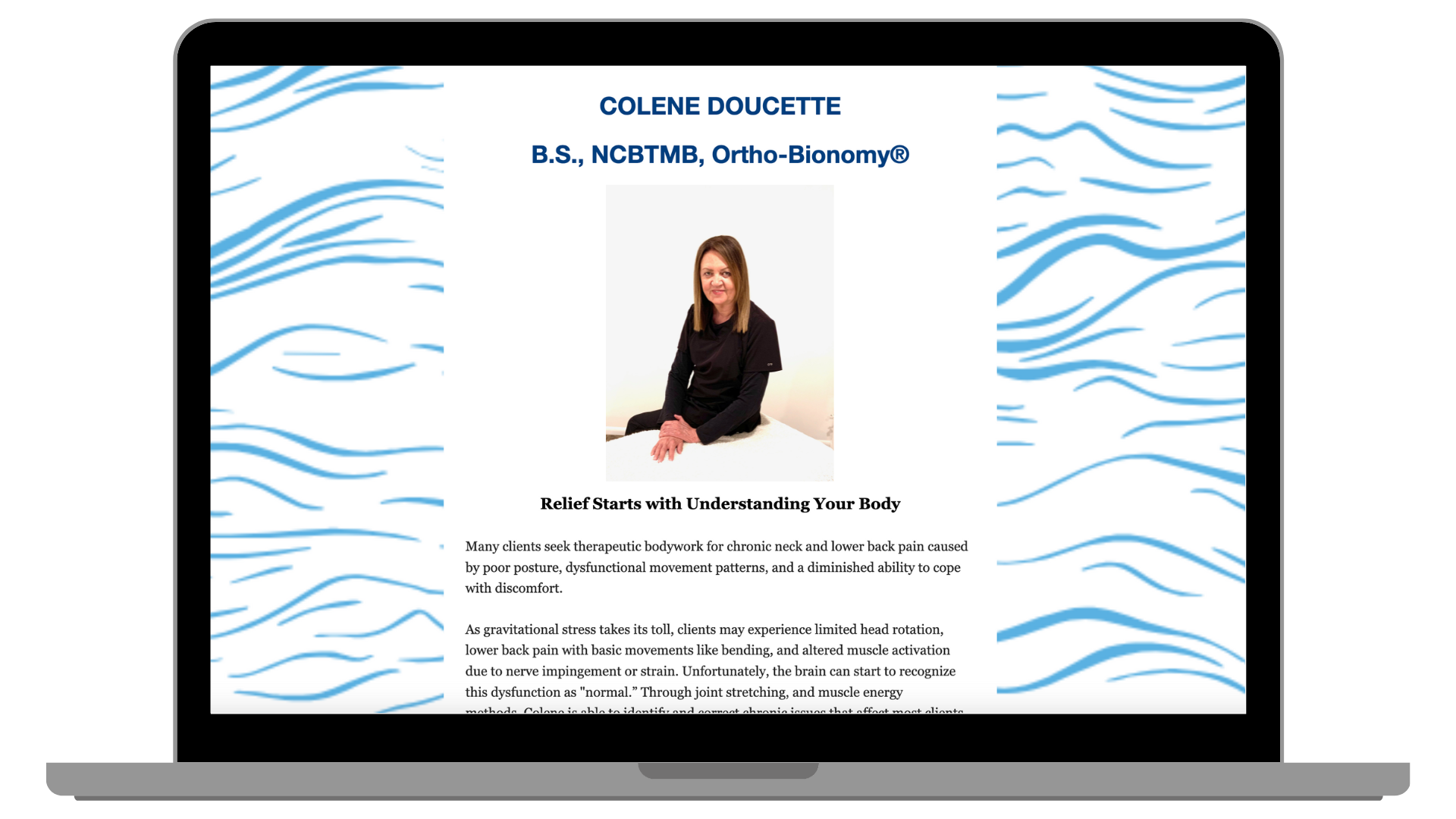 Colene Doucette B.s., Ncbtmb, Ortho-bionomy Arizona