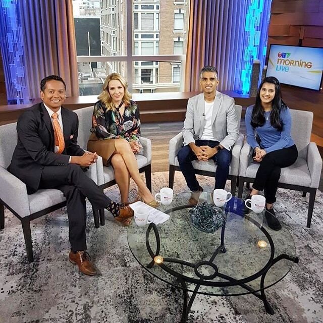 Speak writer/director @shaheeddevji and actor @ziyanavasaya joined @keriadamslife and @jasonpires on @ctvmorninglive today to talk about @speakshortfilm, Islamophobia, and Wednesday&rsquo;s free screening and panel discussion. Only a few spots left; 