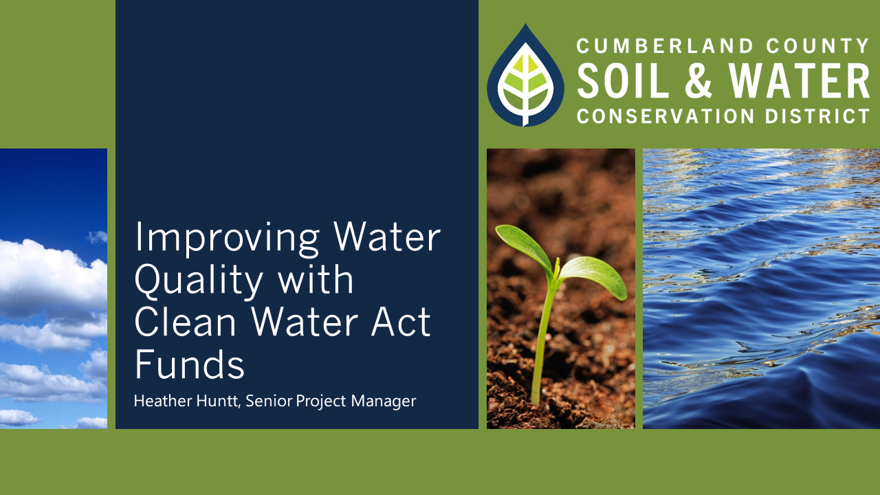Improving Water Quality wit Clean Water Act Funds