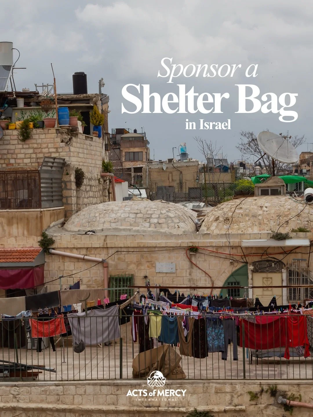 Looking for a practical way to serve communities in the Middle East right now?

For just $10, you can sponsor a shelter bag for a child in Israel.

As missile attacks continue across the country, families are spending long hours in shelters. While th