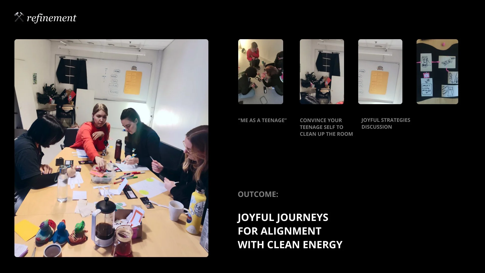 Workshop on joyful user journeys