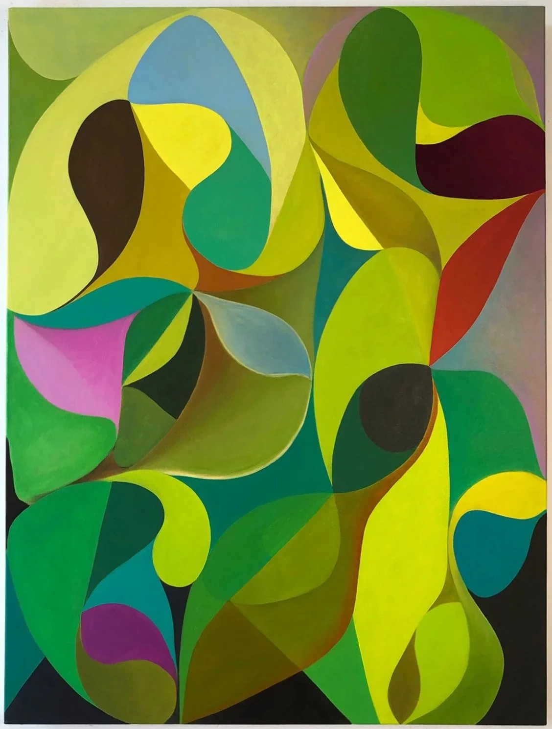 Torrents of Spring, 48" x 36", oil on linen, 2020