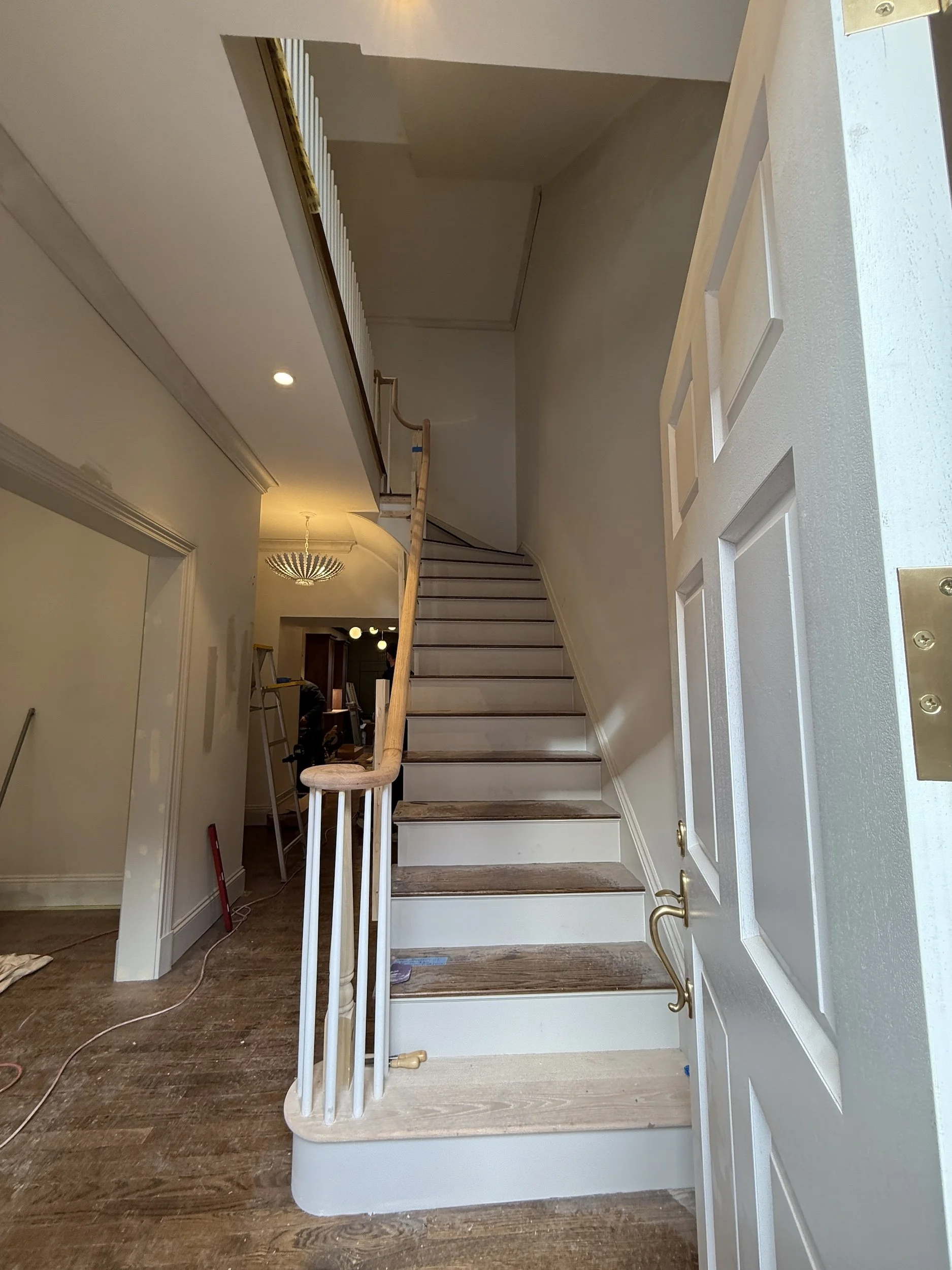 Coming Soon: A South End Renovation with a Stair at the Heart of the Design