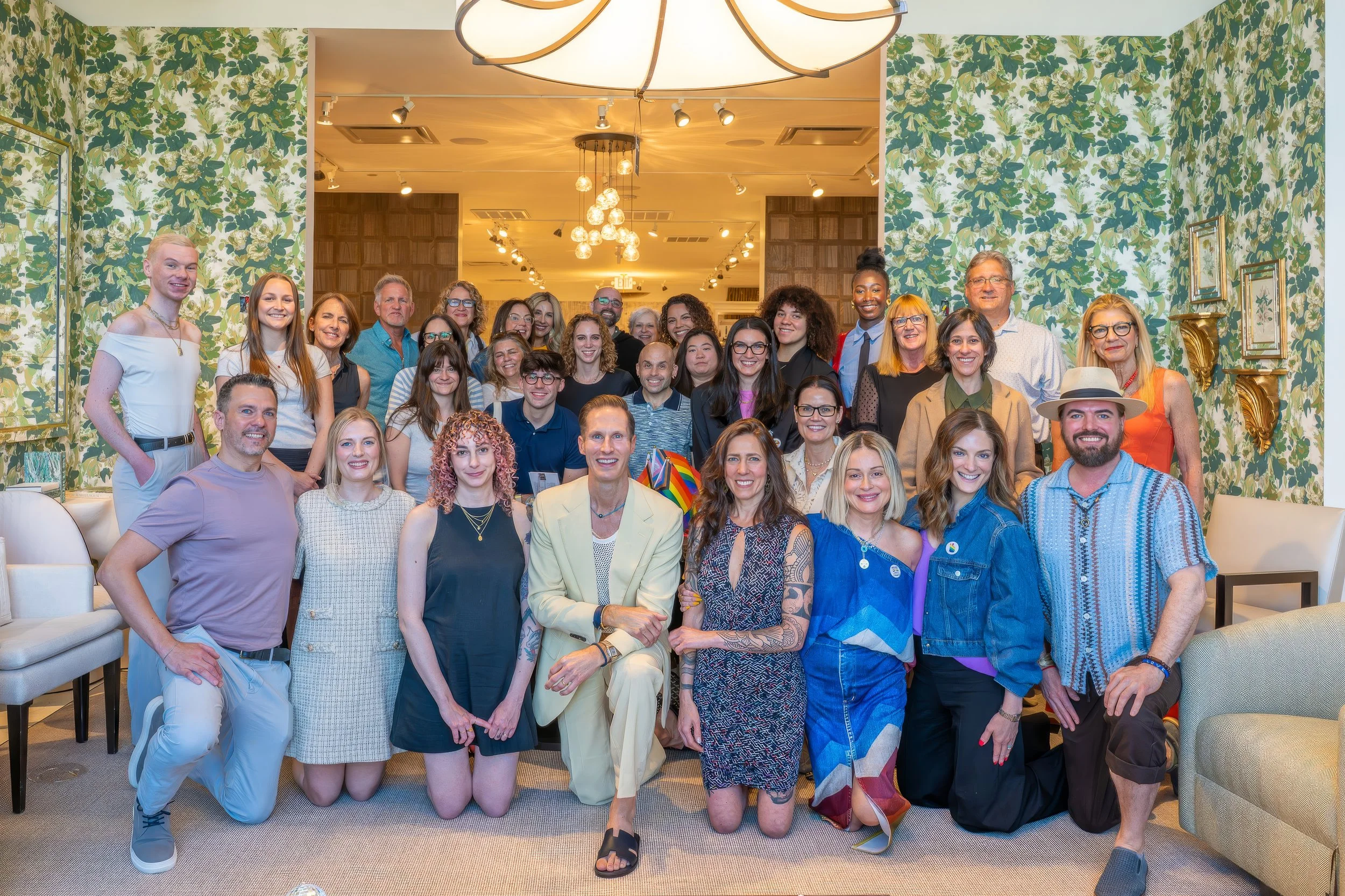 Team HDG: Ariel Roth leads the IFDA PRIDE Event Roundtable