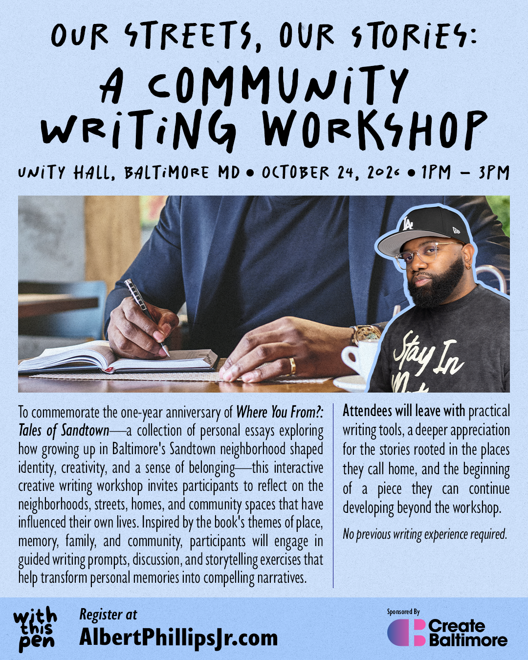 Our Streets, Our Stories: A Community Writing Workshop