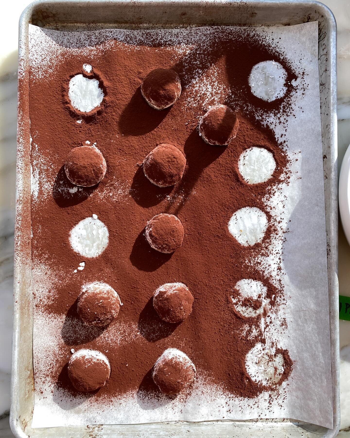 Bringing you holiday cheer in the form of just-sweet-enough Tiramis&ugrave; Snowball Cookies, as featured in @bonappetitmag&rsquo;s December issue. I&rsquo;ve loved seeing so many people make them this season, thank you for sharing! 🙏🏼 Quick tips: 