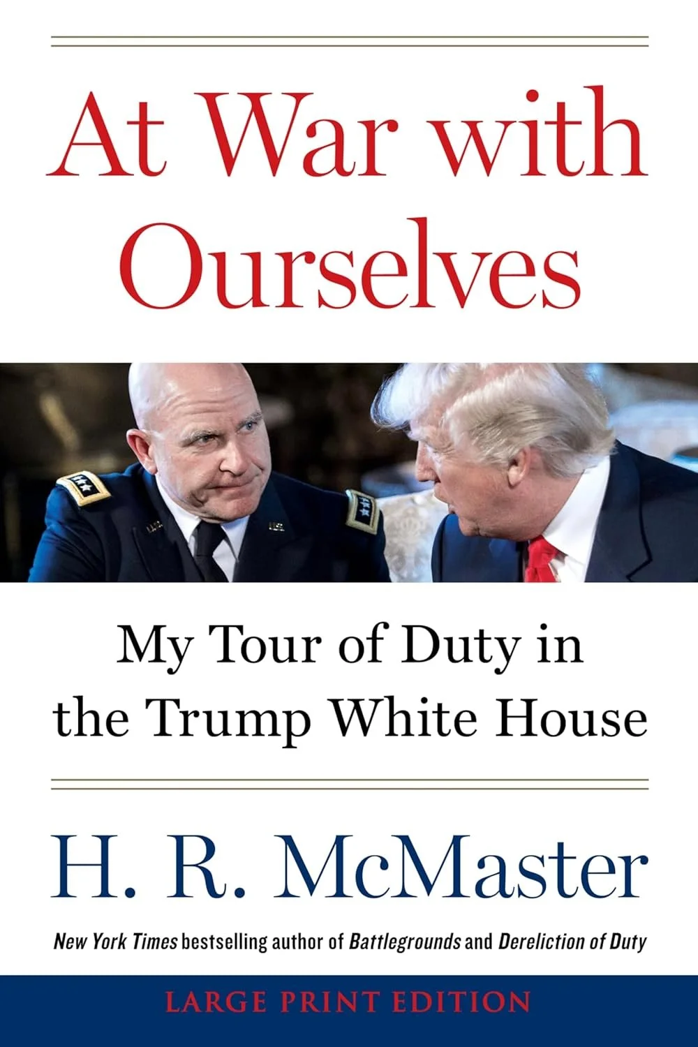 At War with Ourselves by H.R. McMaster