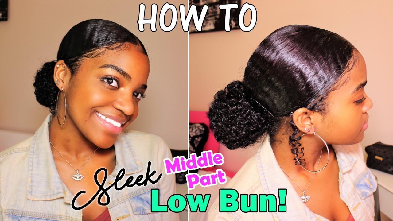 HOW TO: SLEEK Low Bun | Jazz Up My Curlz!