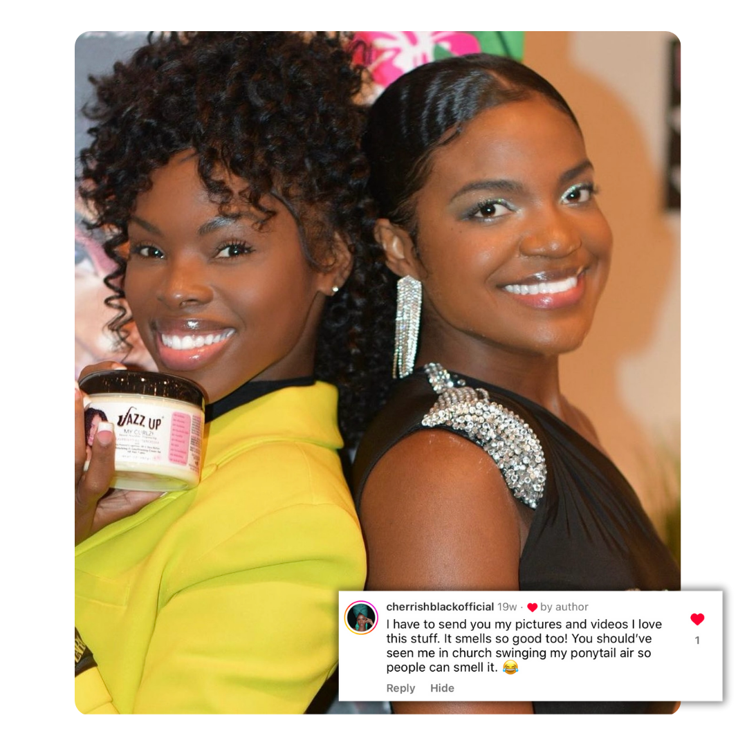 jazz up my curlz grapeseed buttercream review