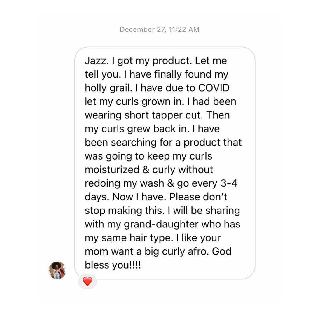 jazz up my curlz grapeseed buttercream review