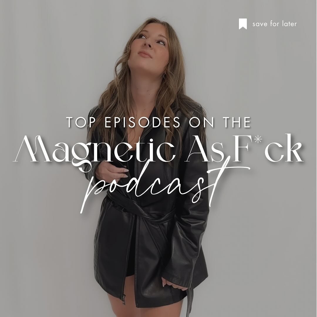 Today I am celebrating the two year anniversary since launching the Magnetic As F*ck podcast! I am so grateful for every listener, for everyone who has shared the podcast, left a review &amp; supported the journey. 

I am honestly so proud of the pod