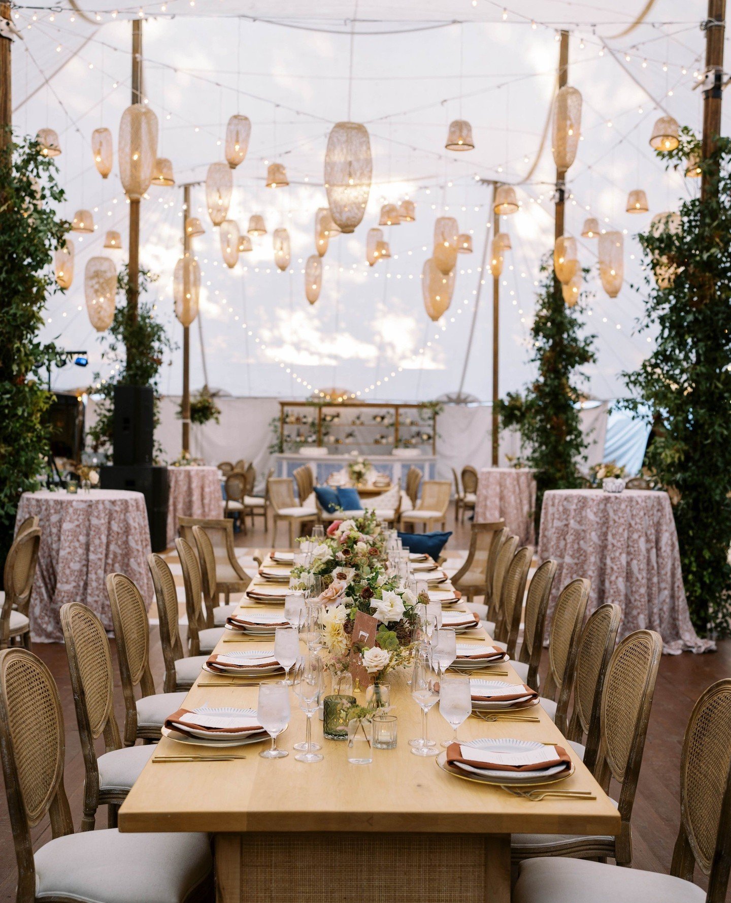c+t's fall reception ✨️ ⁠
⁠
📷: @ashley.p.cox ⁠
.⁠
.⁠
.⁠
stationery: @saralanedesign ⁠
venue: @thecliftonva ⁠
florals: @cultivateeventco ⁠
rentals: @smthingvintage⁠
video: @yeattes_productions