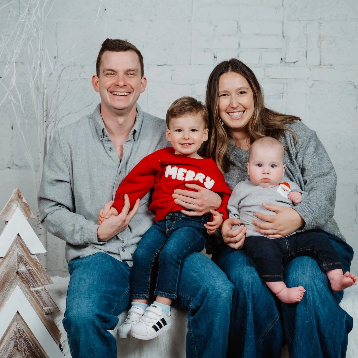 merry Christmas from our families to yours 🎄❤️